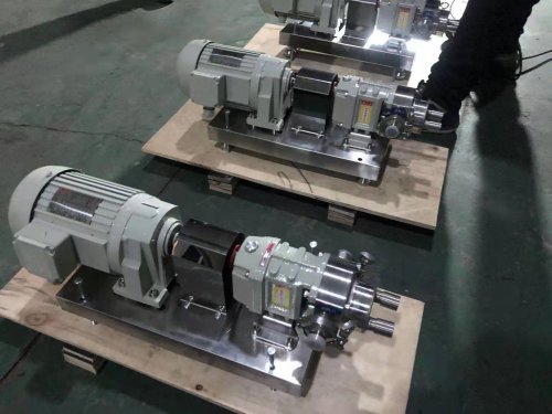 保溫(wen)不鏽鋼(gāng)轉子泵(bèng)